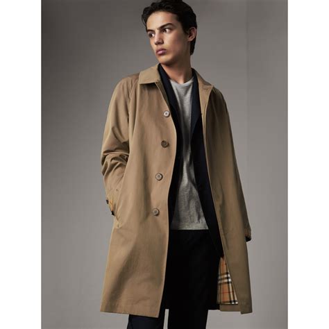 burberry men's camden car coat|Burberry camden heritage coat.